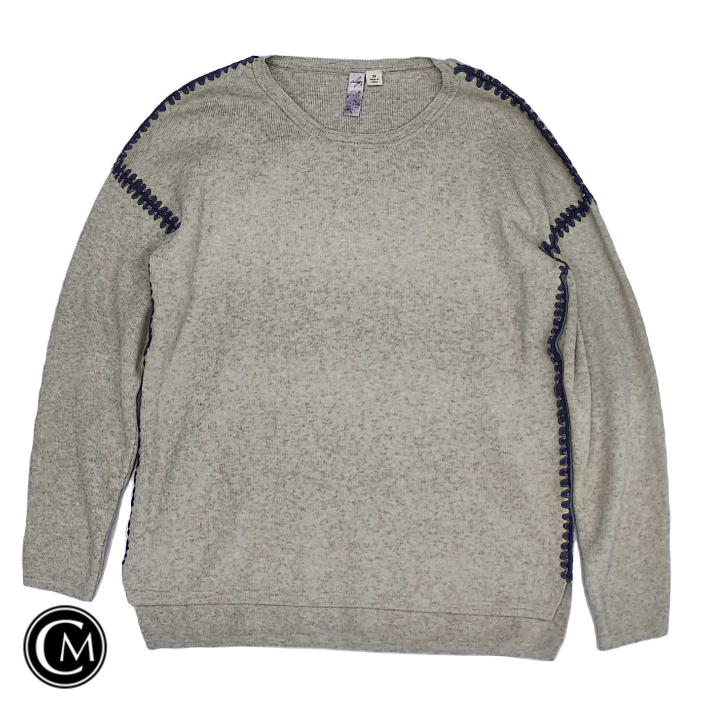 Sweater By Alya In Tan, Size: M image 1