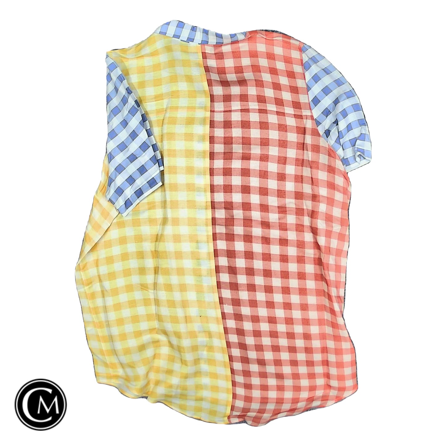 Tunic Ss By Farm Rio In Blue & Yellow, Size: Xl image 2