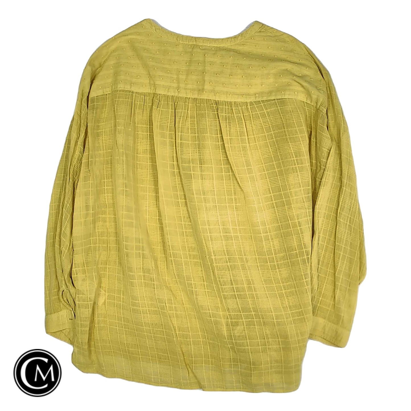 Top Ls By Pilcro In Yellow, Size: Xl image 2