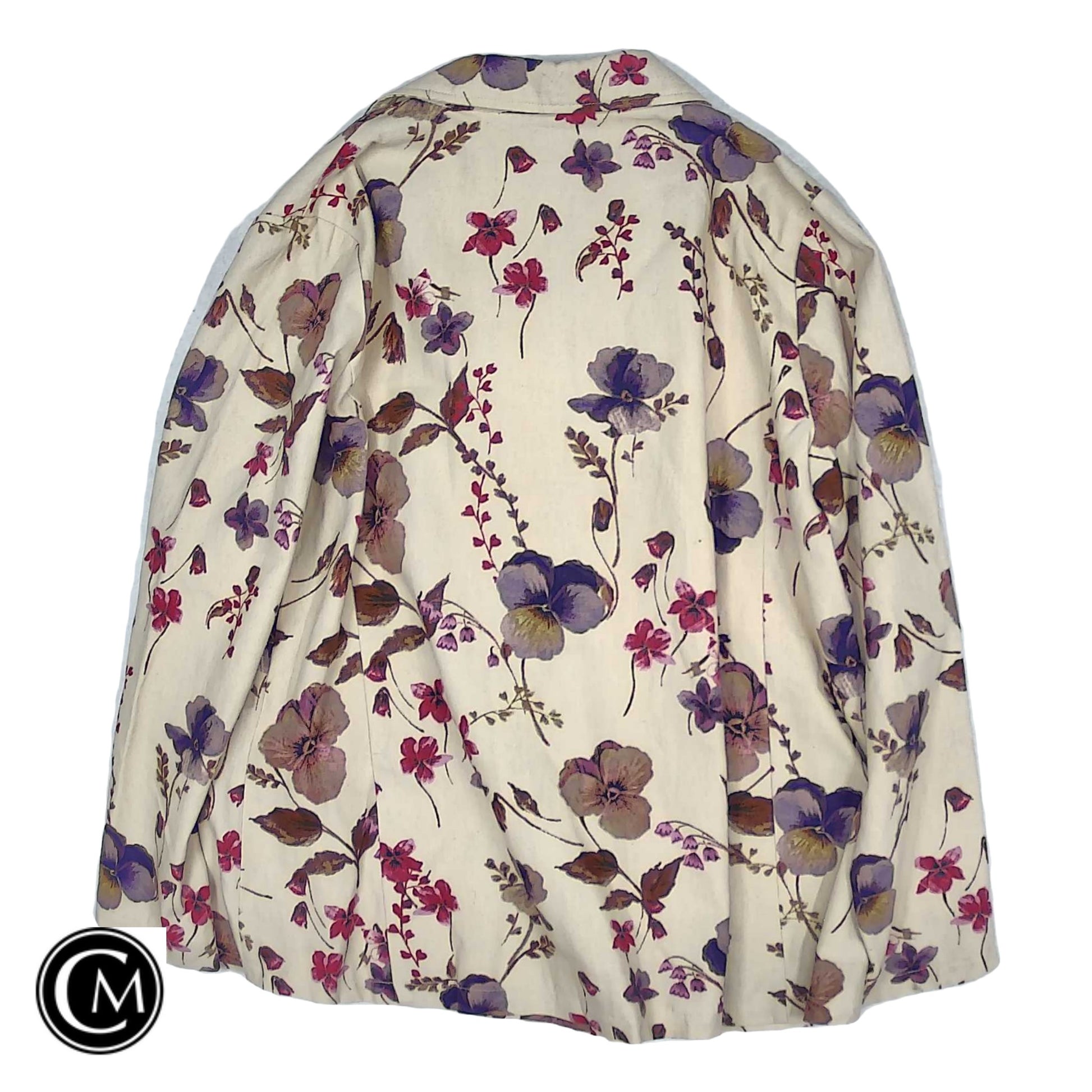Jacket Other By Susan Graver In Floral Print, Size: S image 2