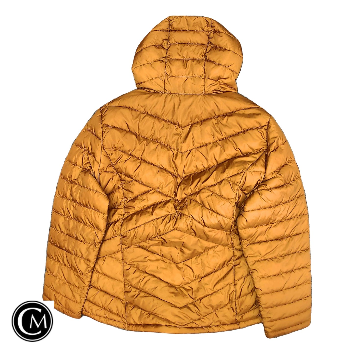Coat Puffer & Quilted By Hfx In Orange, Size: Xxl image 2