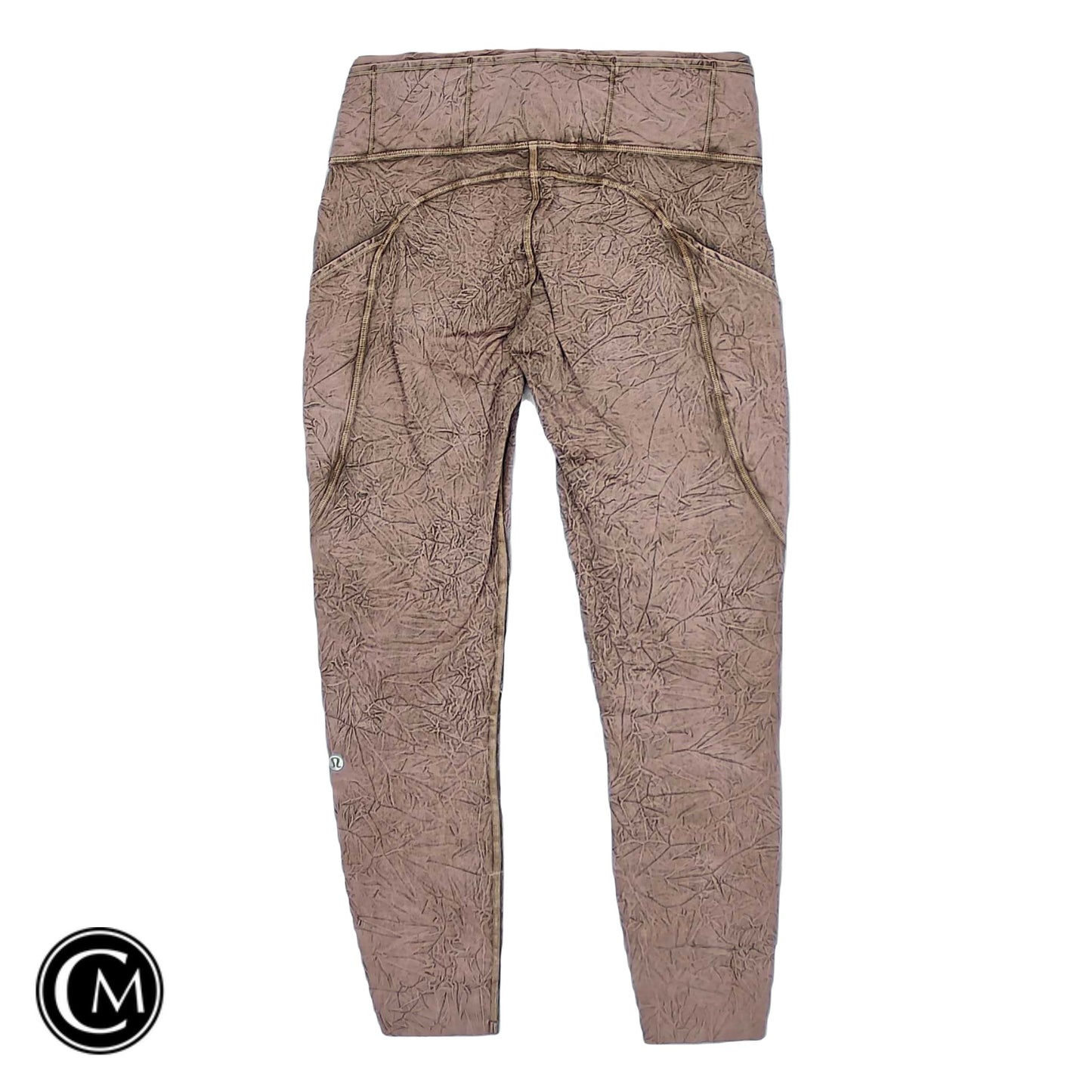Athletic Leggings By Lululemon In Brown, Size: 8 image 2