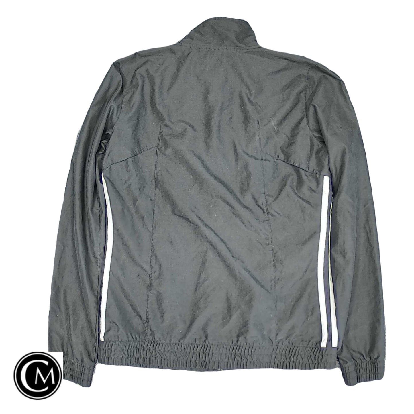 Athletic Jacket By Adidas In Black, Size: S image 2