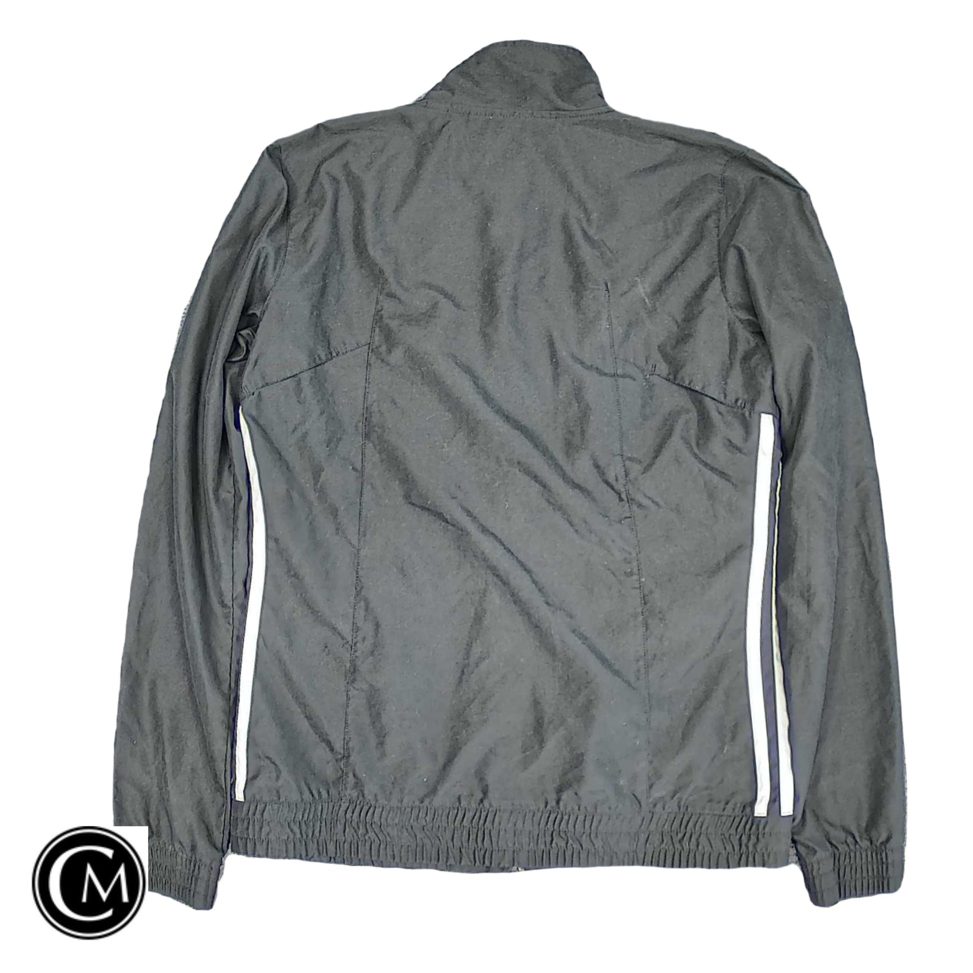 Athletic Jacket By Adidas In Black, Size: S image 2