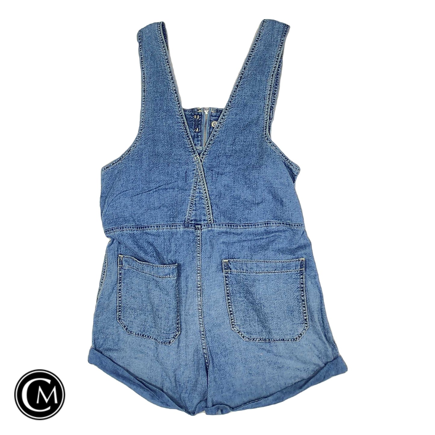 Romper By We The Free In Blue Denim, Size: L image 2