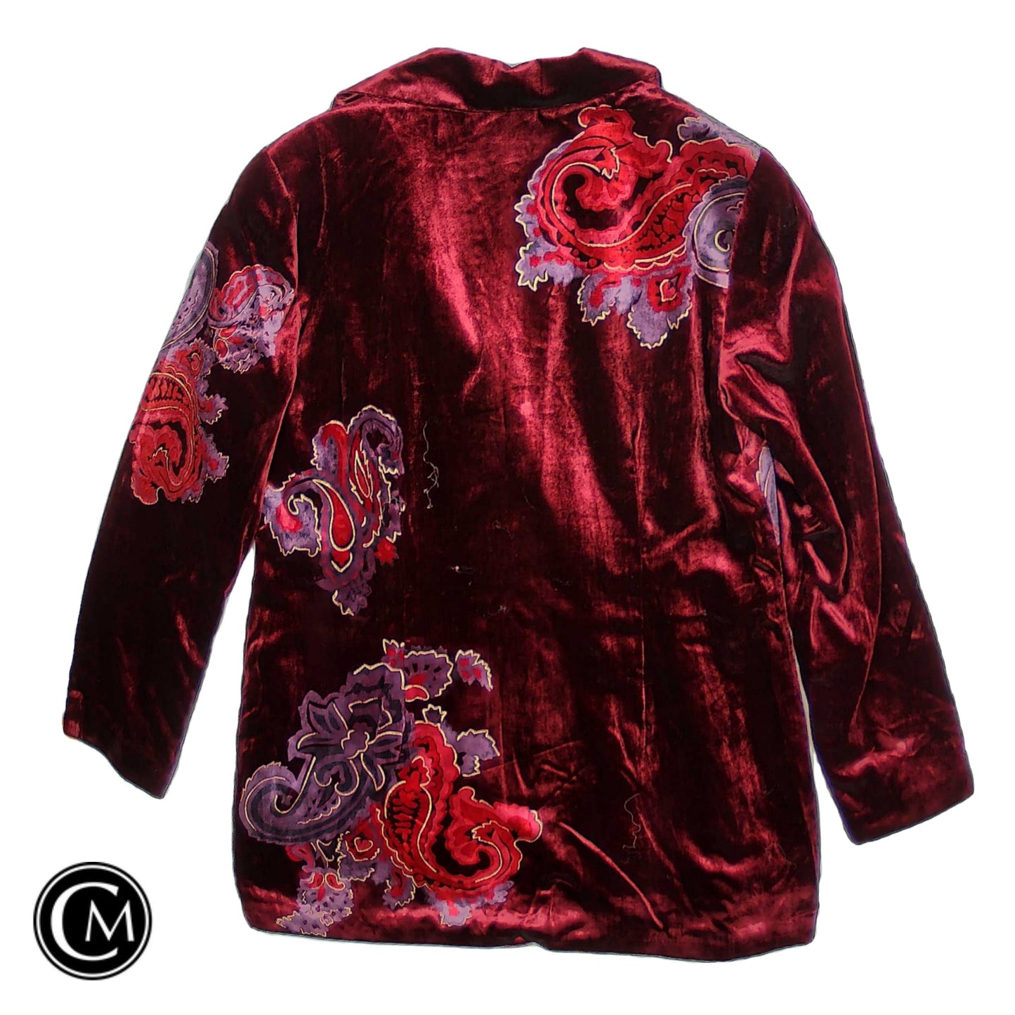 Blazer By Coldwater Creek In Maroon, Size: 12 image 2