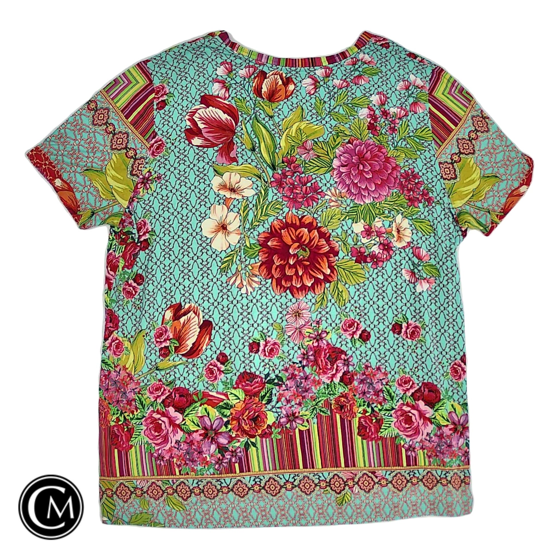 Top Ss Designer By Johnny Was In Multi, Size: L image 2