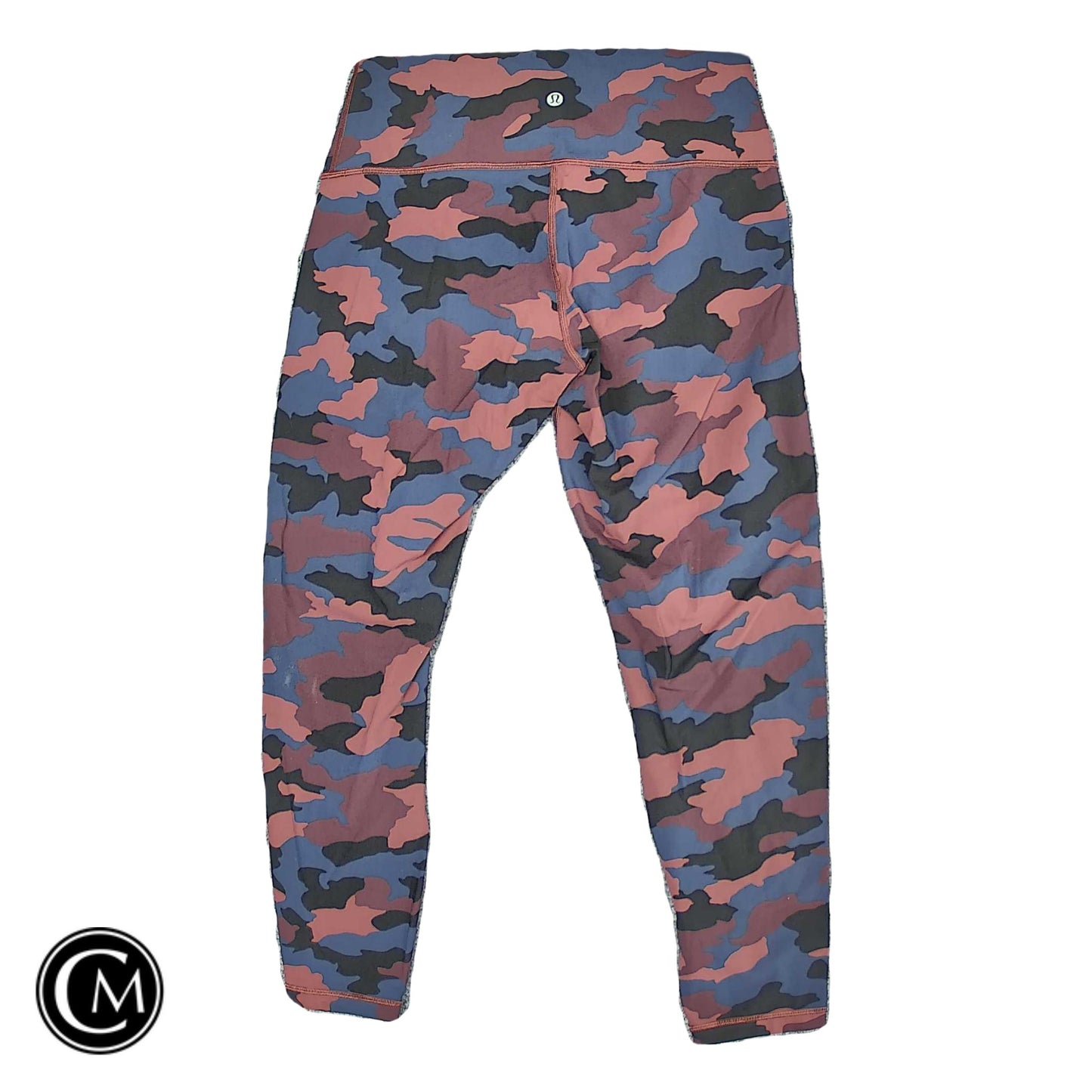 Athletic Leggings By Lululemon In Camouflage Print, Size: 10 image 2