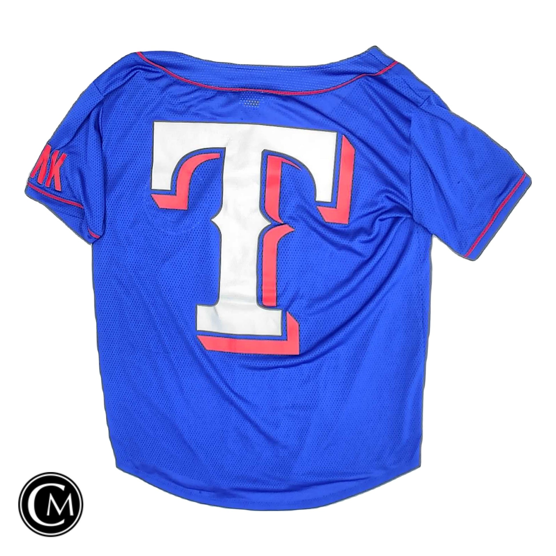 Athletic Top Ss By Pink In Blue & Red, Size: S image 2