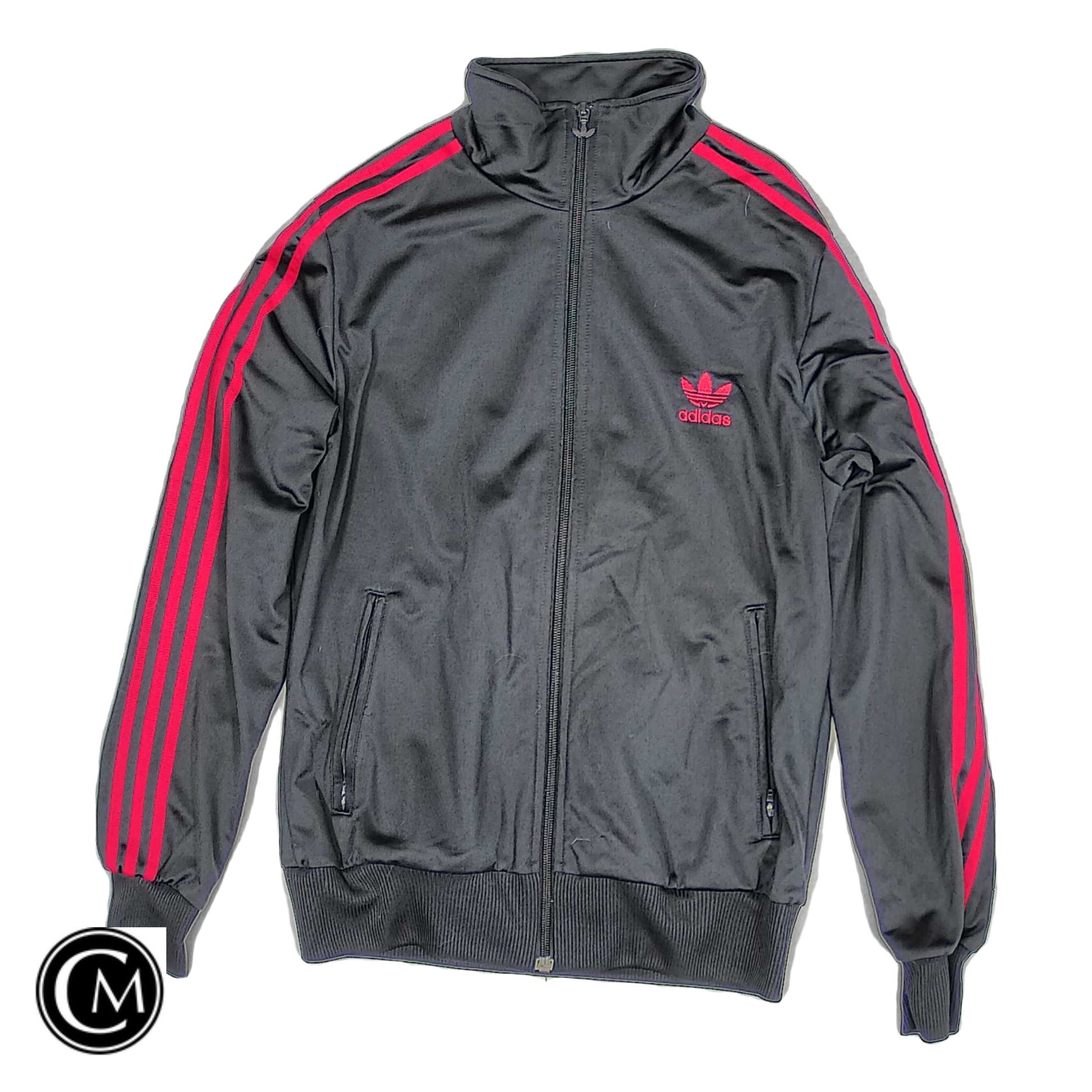 Pants Suit 2pc By Adidas In Black & Pink, Size: L image 2