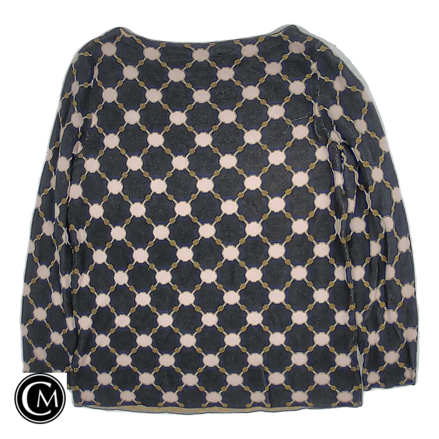 Sweater By Ann Taylor In Black & Pink, Size: S image 2