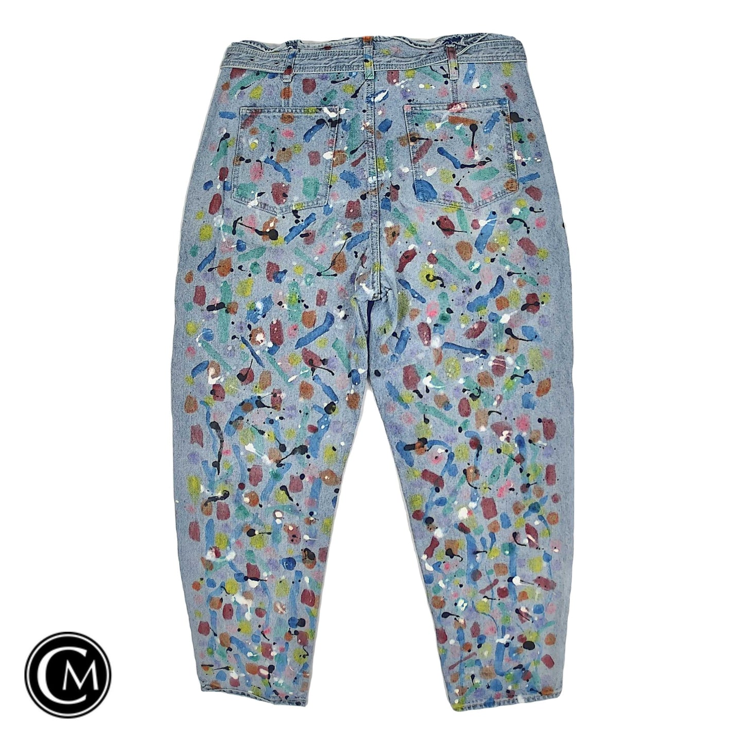 Jeans Straight By We The Free In Multi, Size: 10 image 2