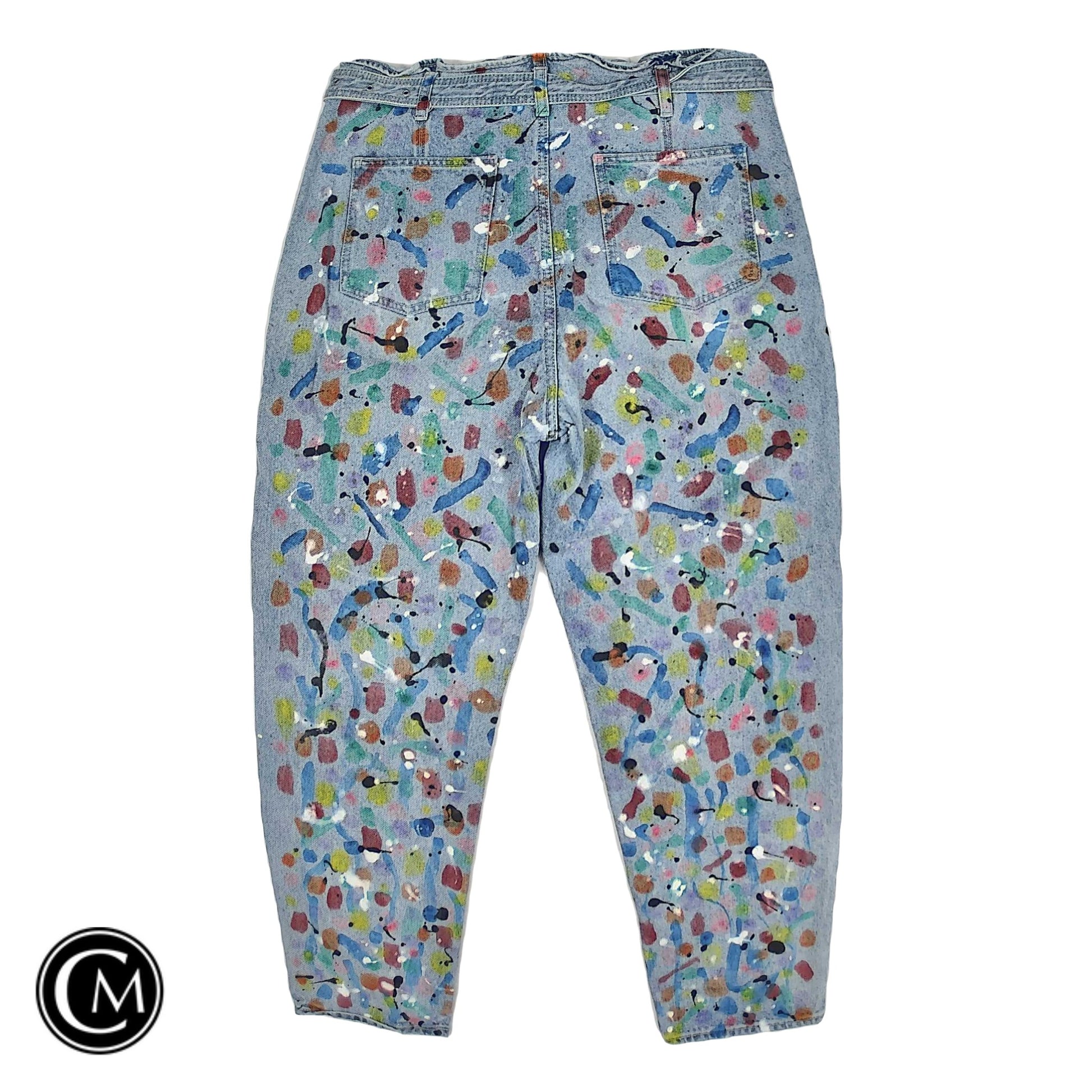 Jeans Straight By We The Free In Multi, Size: 10 image 2