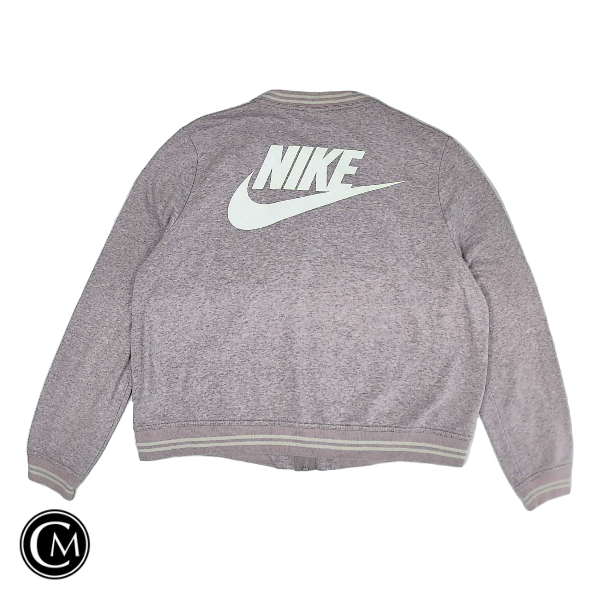 Athletic Jacket By Nike Apparel In Pink, Size: L image 2