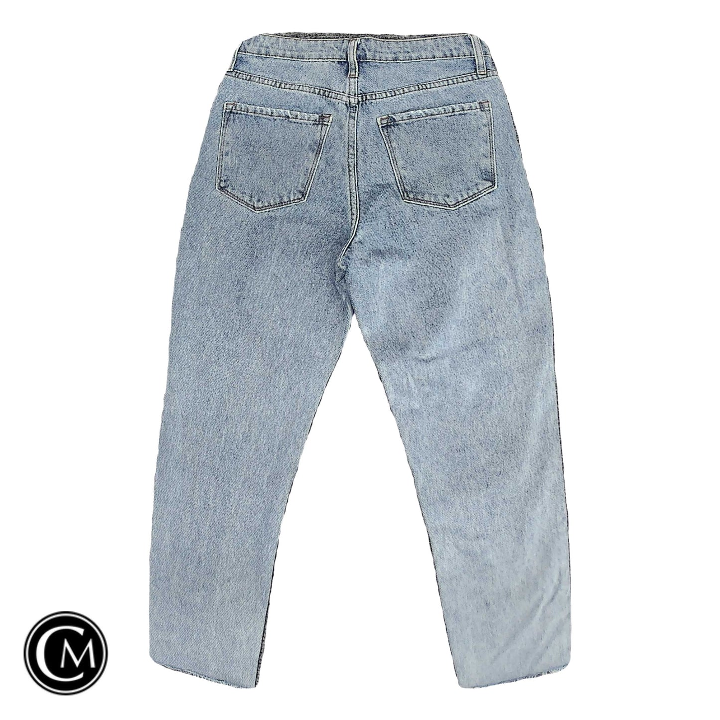 Jeans Straight By Clothes Mentor In Blue Denim, Size: 2 image 2
