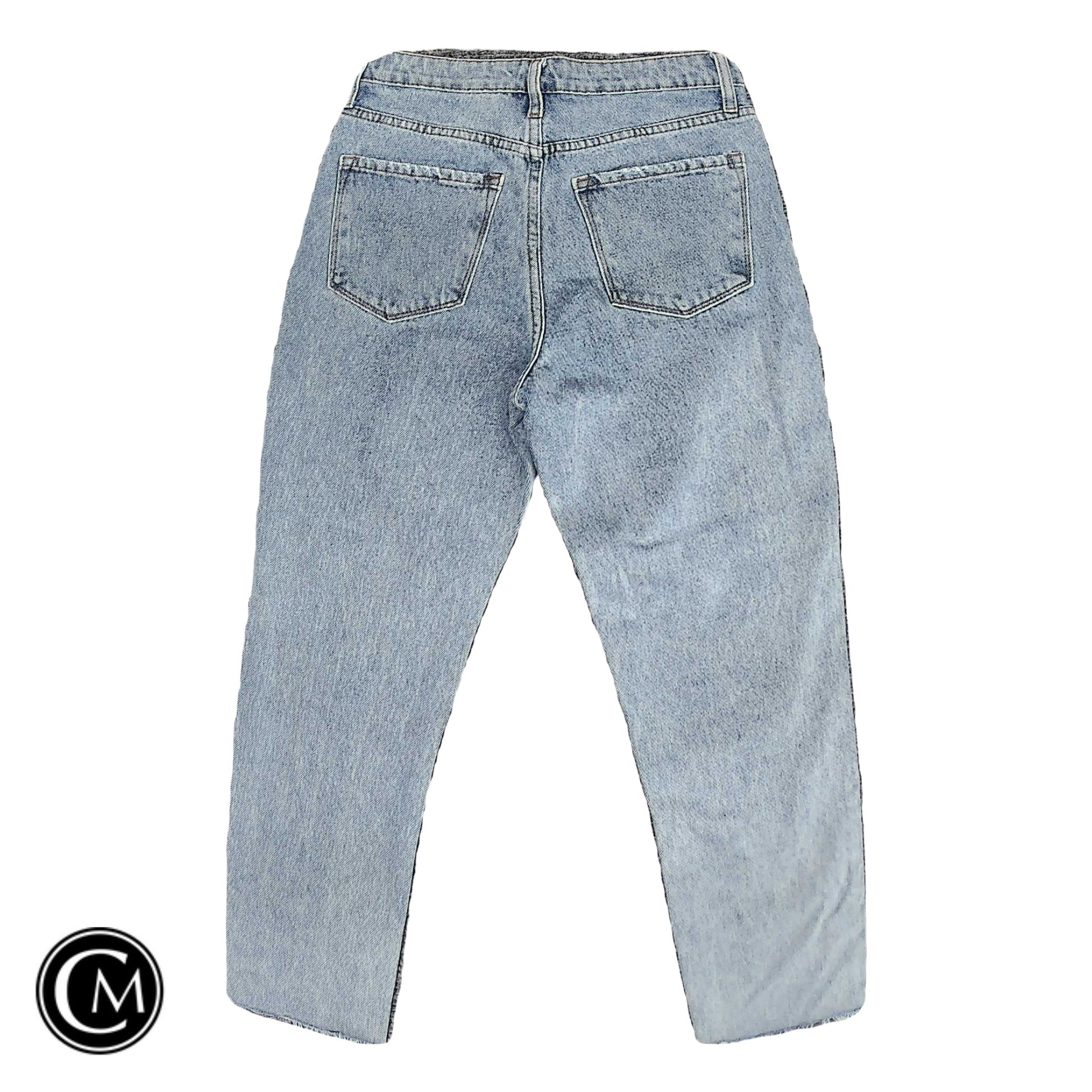 Jeans Straight By Clothes Mentor In Blue Denim, Size: 2 image 2