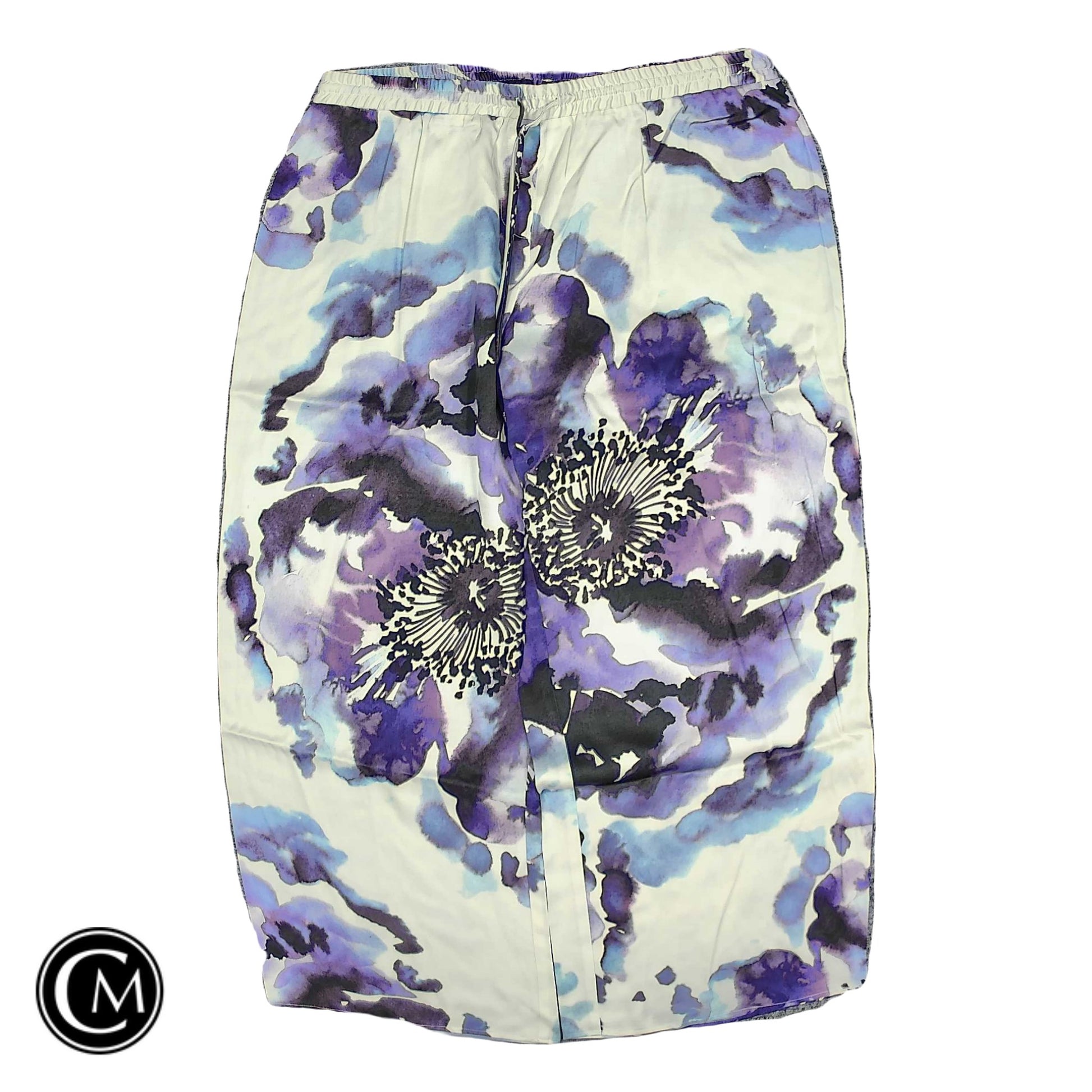 Pants Set 2pc By Trina Turk In Blue & Purple, Size: Xl image 3