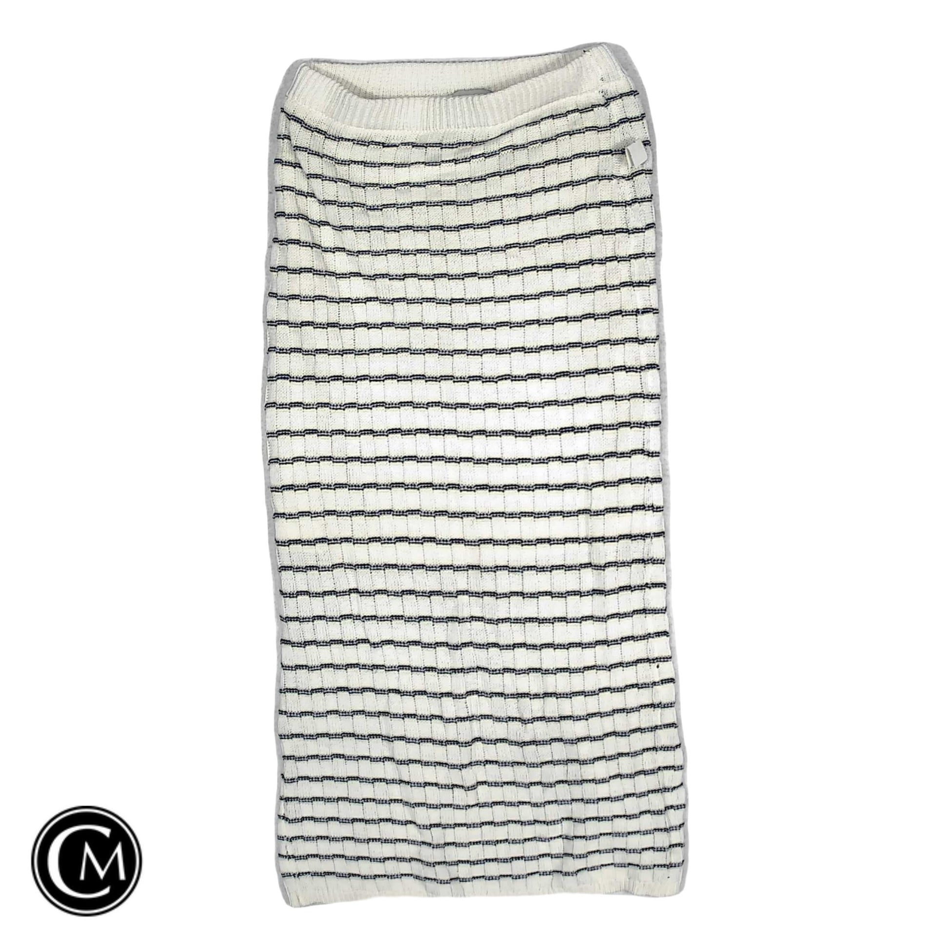 Skirt Set 2pc By Freshman In Black & White, Size: Xs image 3