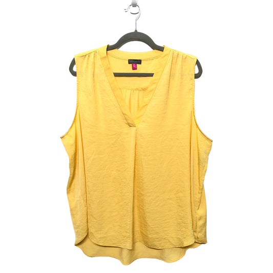 Blouse Sleeveless By Vince Camuto  Size: Xxl