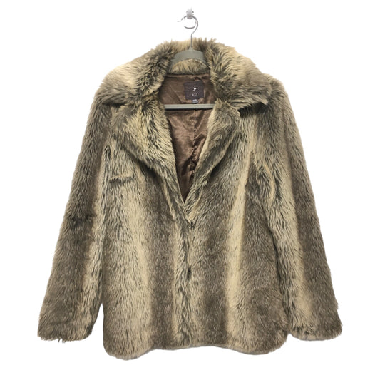 Coat Faux Fur & Sherpa By Forever 21  Size: M