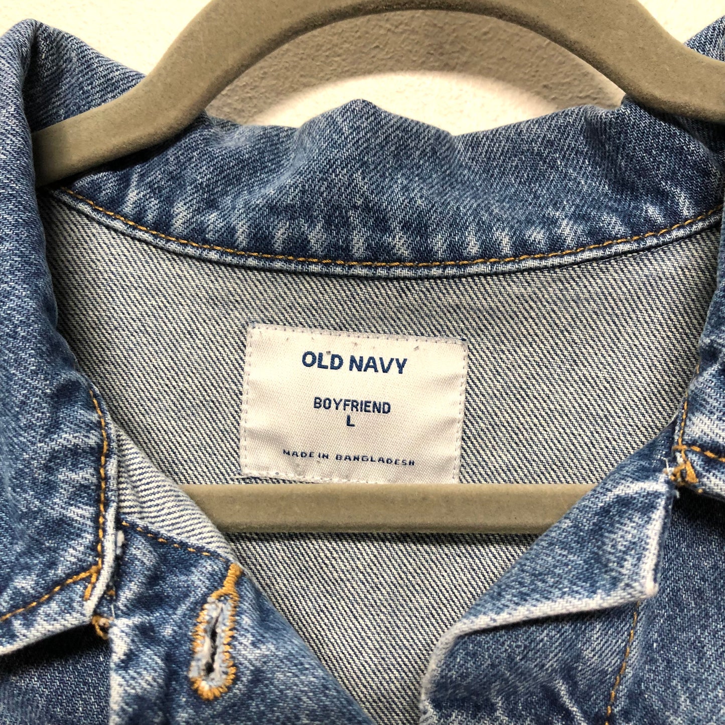 Jacket Denim By Old Navy  Size: L