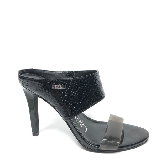 Sandals Heels Block By Calvin Klein  Size: 7