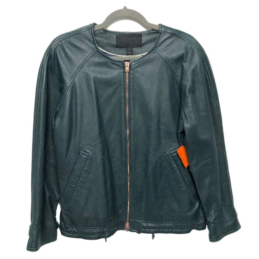 Jacket Leather By J Crew  Size: 8