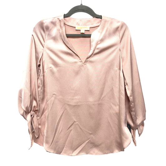 Blouse Long Sleeve By Michael By Michael Kors  Size: Xs